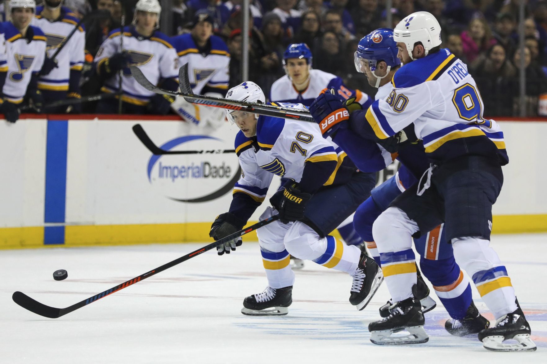 Blues Islanders Hockey